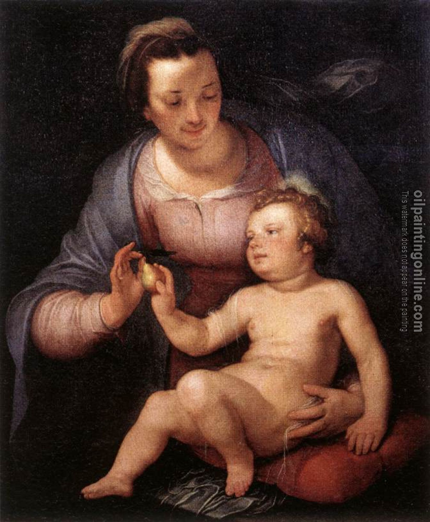 Cornelis van Haarlem - Madonna And Child